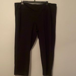 Straight Leg Black Pants | Women in Comfort